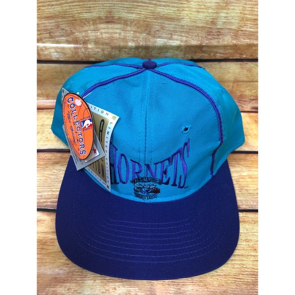 NWT NOS CHARLOTTE Hornets Collector's Series NBA Snapback Hat Cap The Game (a40) - Picture 1 of 6